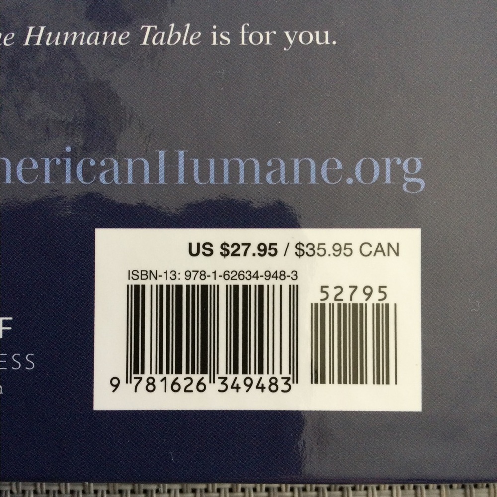 The Humane Table Cookbook - Picture 3 of 3